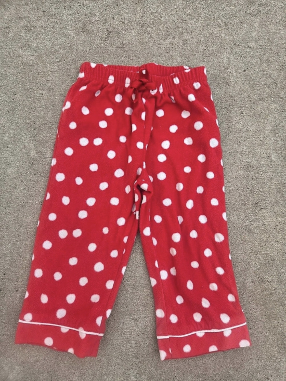 Baby Gap Girls' Red & White Polka Dot Pajama Pants Size 2T